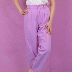 BIG BUD PRESS LILAC TROUSERS LIKE NEW